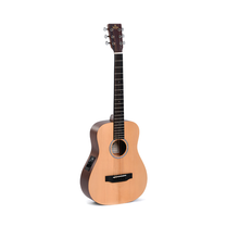 Load image into Gallery viewer, Sigma TM-12E Electro-Acoustic Travel Guitar - Natural
