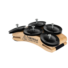 Load image into Gallery viewer, Ortega Singer/Songwriter Foot Tambourine - Natural
