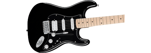Fender Squier FSR Affinity Series Stratocaster HSS Electric Guitar - Black