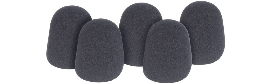 Chord Microphone Shields 5 Pack - Black