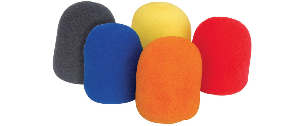 Chord Microphone Shields 5 Pack - Multicolour