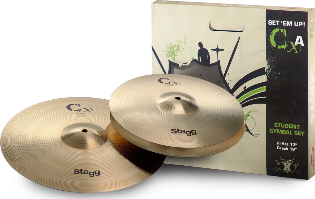 Stagg Brass Cymbal Set - CXA