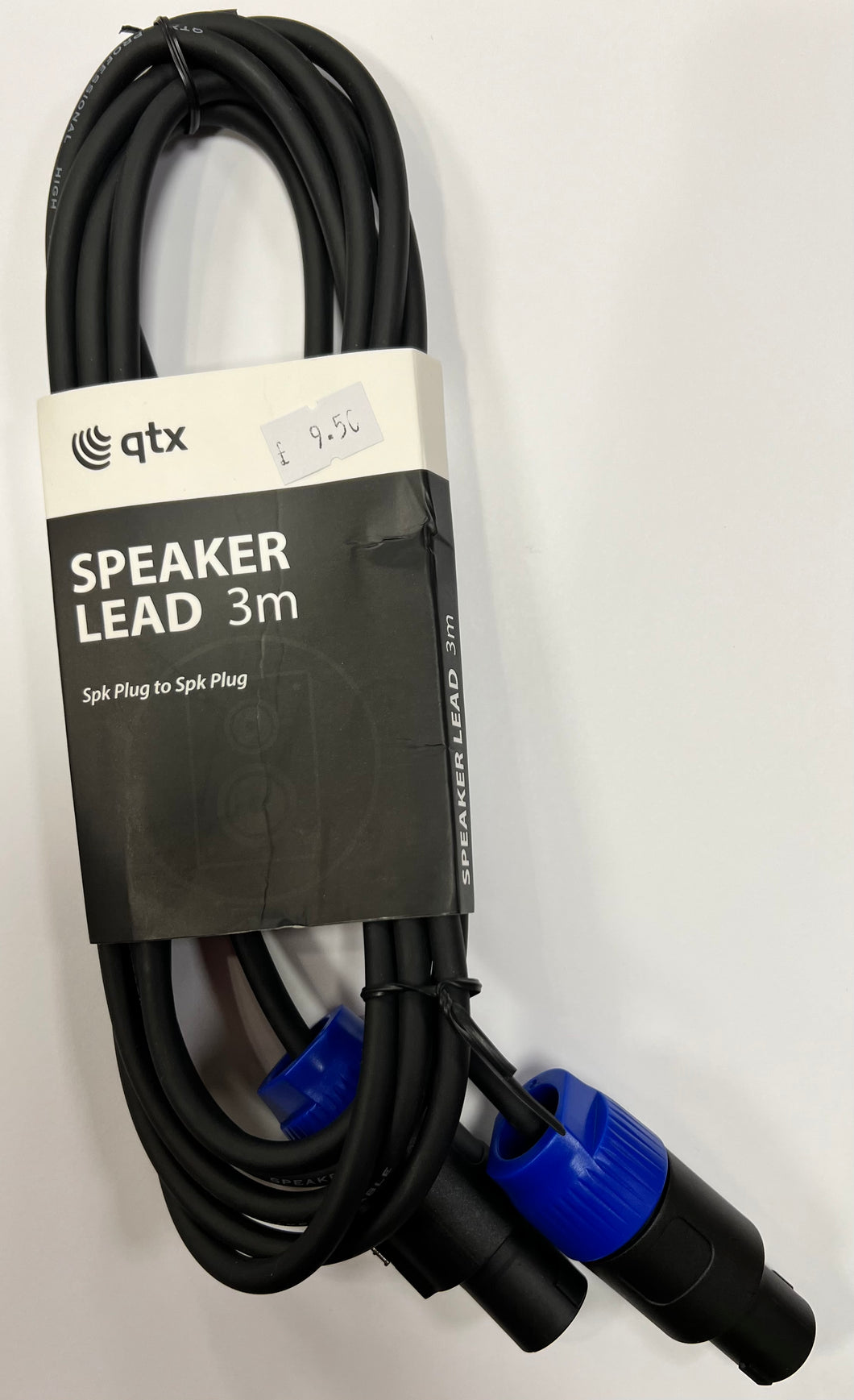 QTX Speaker Plug - Speaker Plug 3m