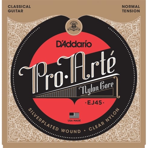 D'Addario Pro Arte Normal Tenison Classical Guitar Strings - EJ45