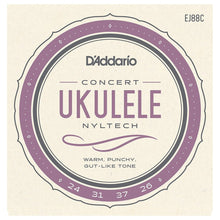 Load image into Gallery viewer, D&#39;Addario Nyltech Concert Ukulele Strings 24-26
