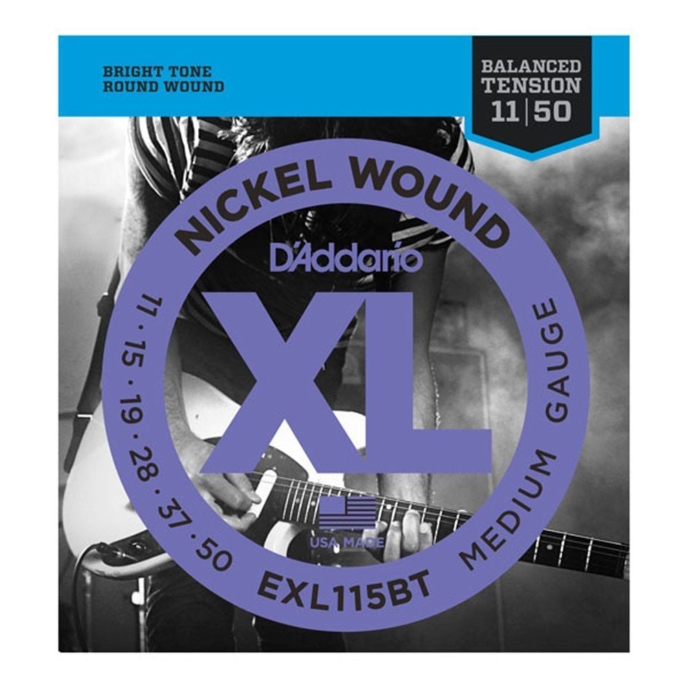 D'Addario XL 11-50 Balanced Tension Electric Guitar Strings - EXL115BT