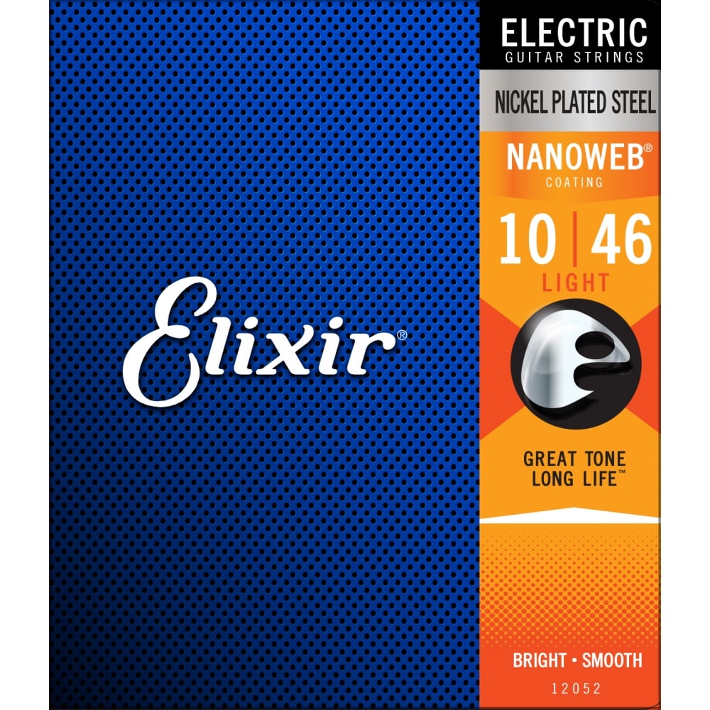 Elixir Nanoweb Electric 10-46 Electric Guitar Strings - 12052