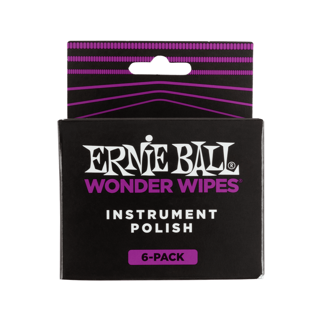 Ernie Ball Wipe - Instrument Polish 6PK