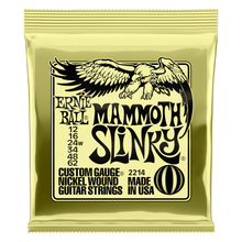 Load image into Gallery viewer, Ernie Ball Mammoth Slinky 12-62 Electric Guitar Strings - 2214
