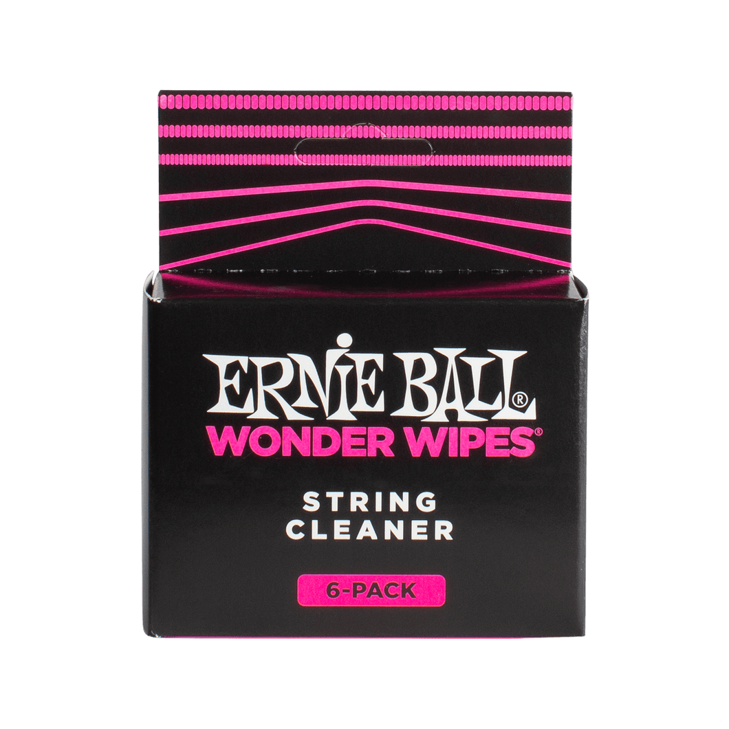 Ernie Ball Wipe - String Cleaner 6PK