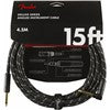 Fender Deluxe 15ft Angled Tweed Instrument Cable