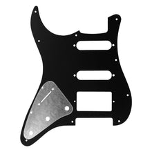 Load image into Gallery viewer, Guitar Man Stratocaster HSS Pickguard - Black
