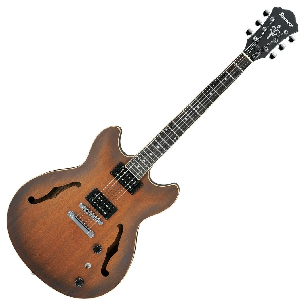 Ibanez AS53 Artcore Semi-Hollow Electric Guitar - Tobacco Flat