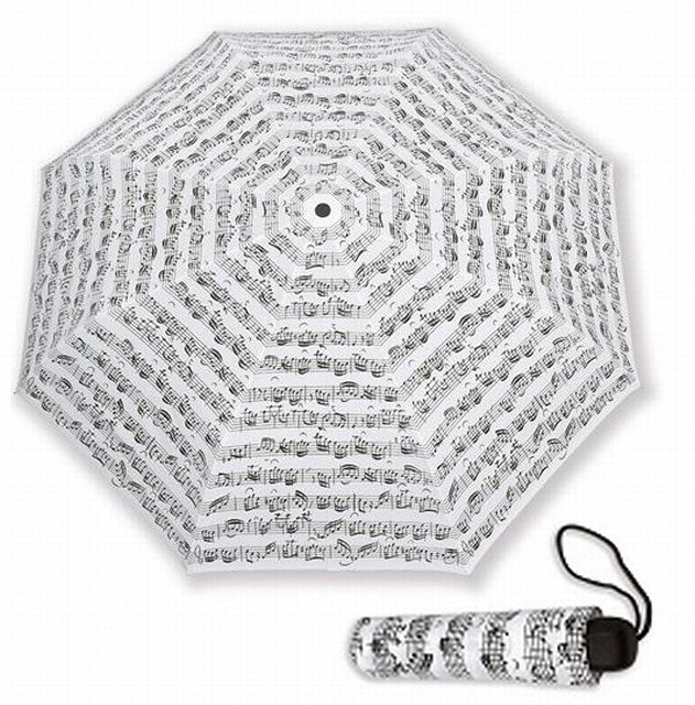 Mini Travelling Umbrella - White