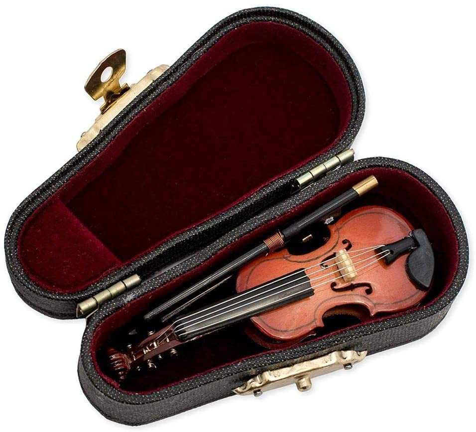 Miniature Violin in Box