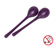 Load image into Gallery viewer, Stagg Large Plastic Egg Maracas - Purple
