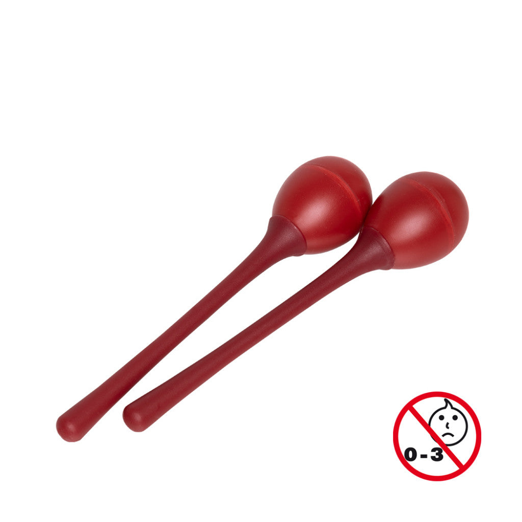 Stagg Large Egg Maracas - Red