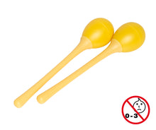 Load image into Gallery viewer, Stagg Large Plastic Egg Maracas - Yellow

