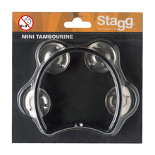 Load image into Gallery viewer, Stagg Mini Tambourine - Black
