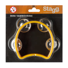 Load image into Gallery viewer, Stagg Mini Tambourine - Yellow
