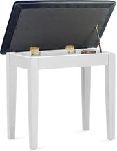 Load image into Gallery viewer, Stagg Piano Bench - White Matte
