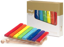 Load image into Gallery viewer, Stagg Xylophone 8 Keys Rainbow Keys
