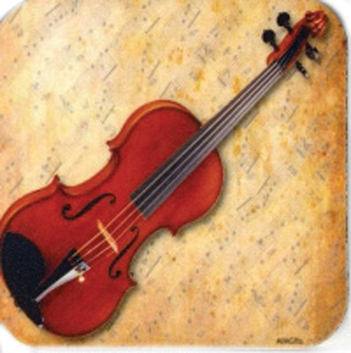 Violin Music Coaster