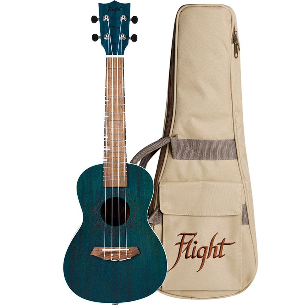 Flight DUC380 Concert Ukulele - Topaz