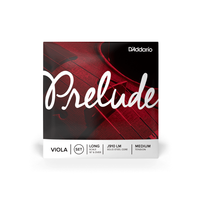 D'Addario Prelude Viola Long Scale - J910 LM