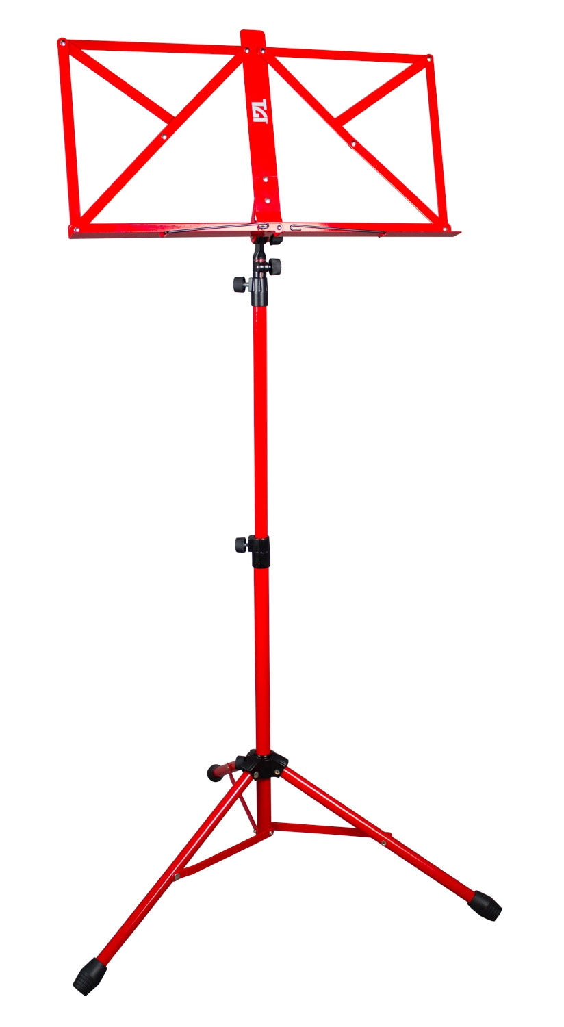 TGI Coloured Music Stand Red w/Bag