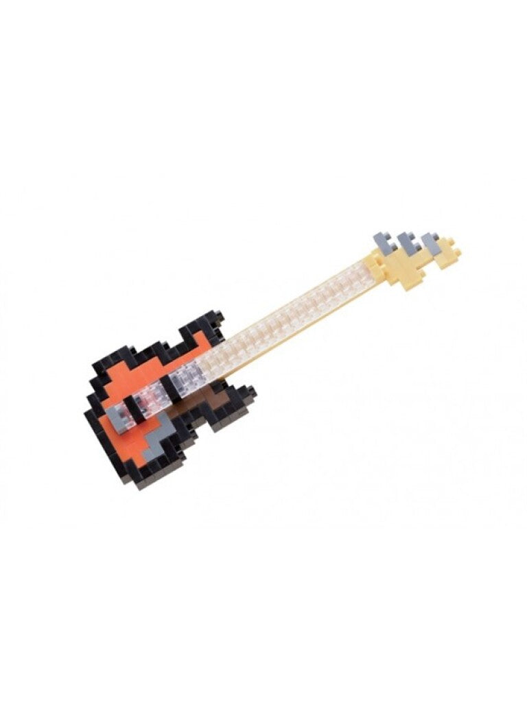 Nanoblock Orange Electric Bass