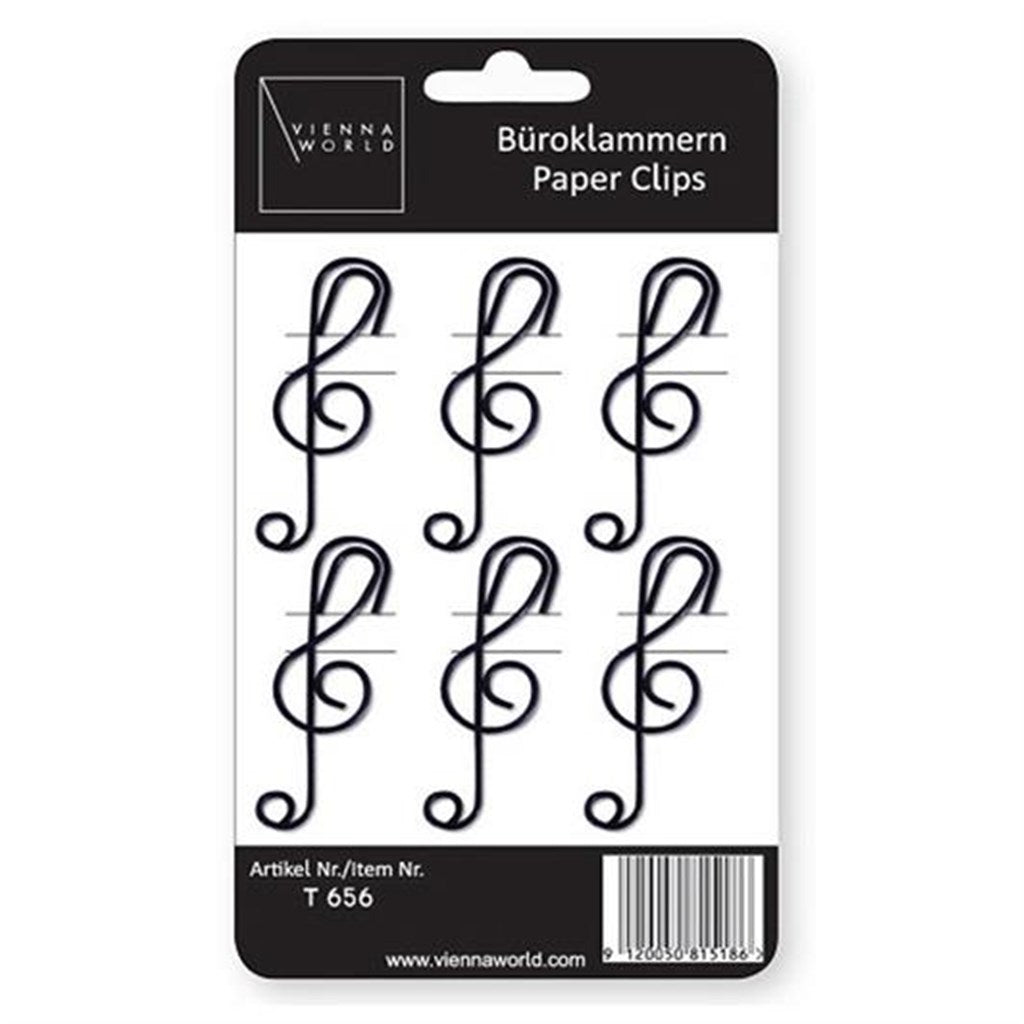 Paper Clips - Treble Clef Design