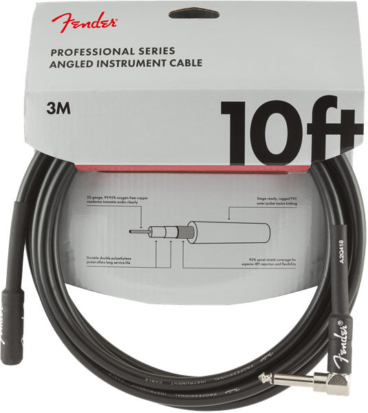 Fender Professional Series 10ft Angled Instrument Cable