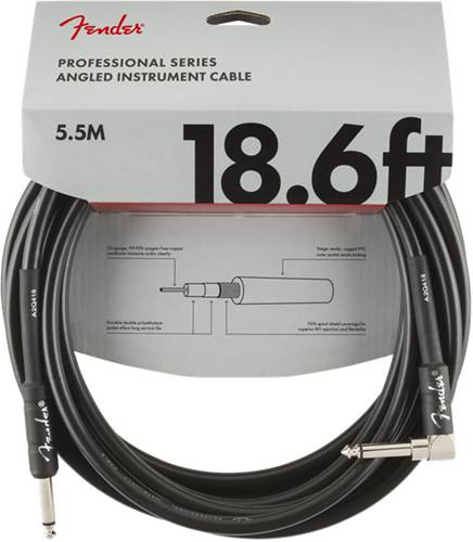 Fender Professional Series 18ft Angled Instrument Cable
