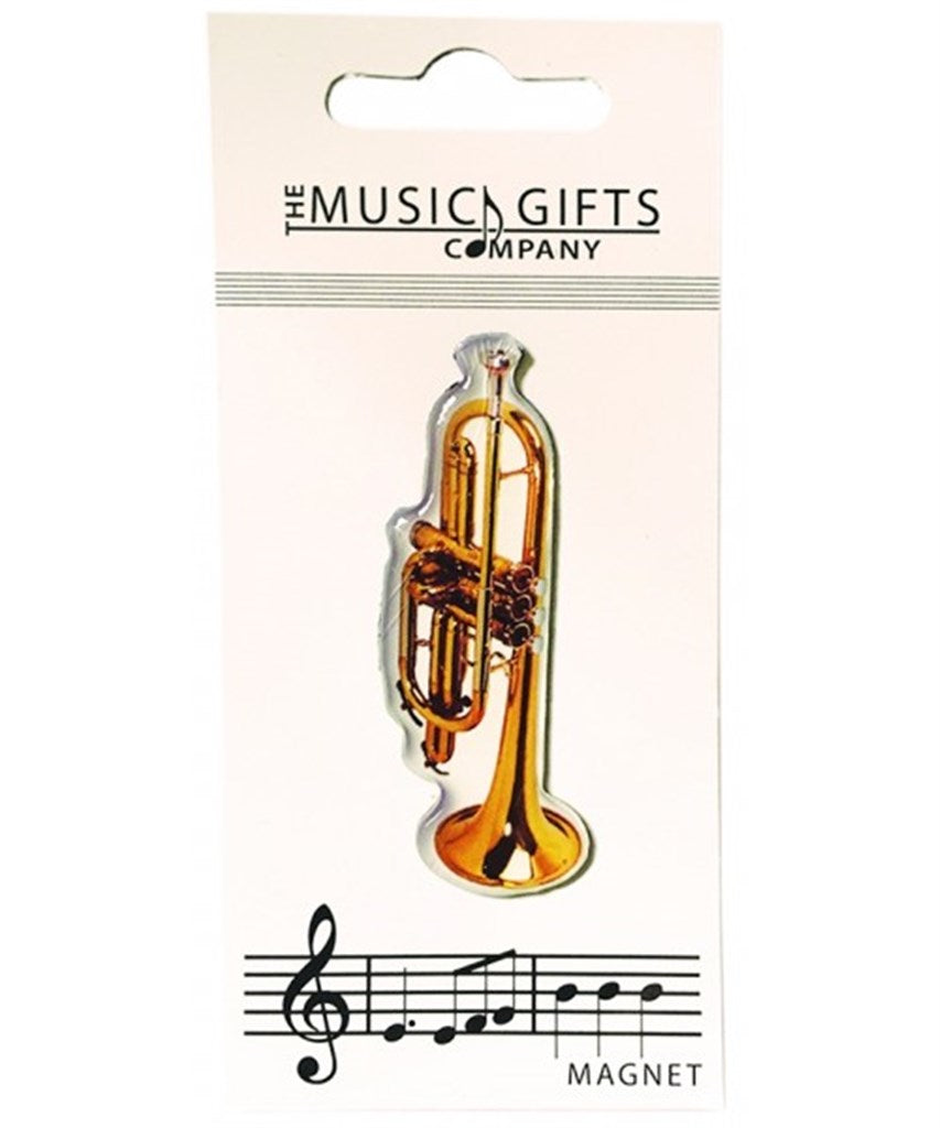 Trumpet Fridge Magnet